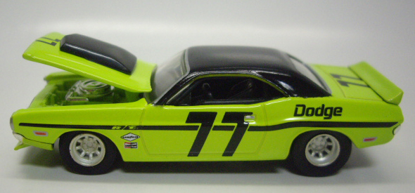 画像: LOOSE - 2002 100% COLLECTIBLES - VINTAGE PONY WARS ROAD RACING 【'70 DODGE CHARGER】 LT.GREEN/RR