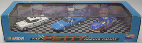 画像: LOOSE - 1998 100% COLLECTIBLES THE PETTY RACING FAMILY 【#42 LEE'S '57 OLDSMOBILE】　WHITE/RR