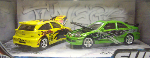 画像: 2001 100% COLLECTIBLES - SUPER STREET MAGAZINE 【FORD FOCUS/HONDA CIVIC SI】 