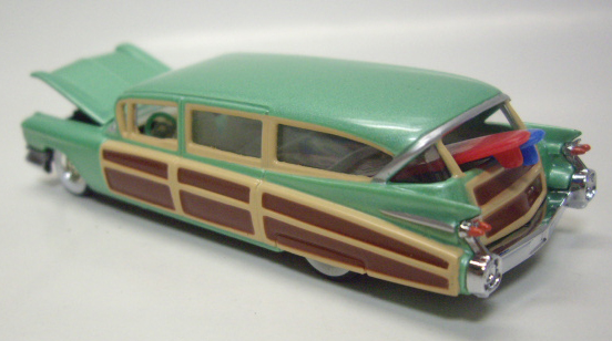 画像: LOOSE - 1998 100% COLLECTIBLES HARD ROCK CAFE 【'59 CADILLAC ELDORADO WOODIE】　LT.GREEN/RR