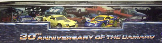 画像: 1997 100% COLLECTIBLES 4CAR SET 【30th ANNIVERSARY OF THE CAMARO】'67 CAMARO(SUNOCO)/IROC Z28/CAMARO RACE CAR(SUNOCO)/'97 CAMARO　