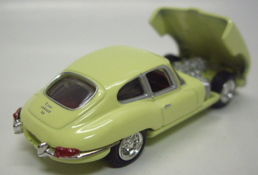 画像: LOOSE - 1998 100% COLLECTIBLES JAGUAR CLASSIC SPORTSCAR SET 【JAGUAR XKE】 LT.YELLOW/RR