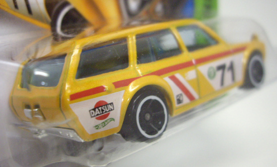 画像: 【'71 DATSUN BLUEBIRD 510 WAGON】　YELLOW/O5 (インターナショナル・ショートカード) 