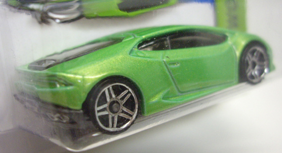 画像: 【LAMBORGHINI HURACAN LP 610-4】　LT.GREEN/PR5 (NEW CAST) (インターナショナル・ショートカード) 