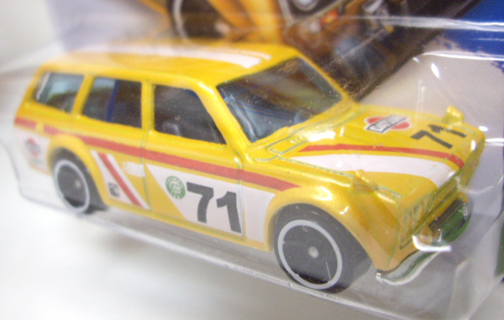 画像: 【'71 DATSUN BLUEBIRD 510 WAGON】　YELLOW/O5 (インターナショナル・ショートカード) 