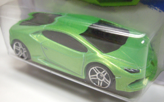 画像: 【LAMBORGHINI HURACAN LP 610-4】　LT.GREEN/PR5 (NEW CAST) (インターナショナル・ショートカード) 