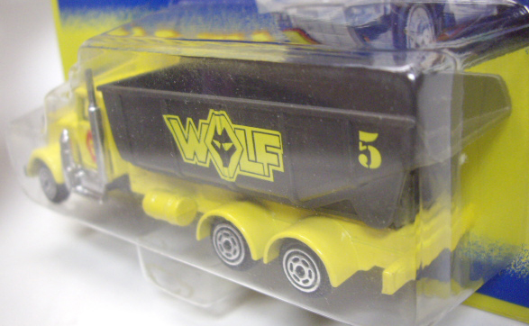 画像: 1994 AUTO CITY HAULER 【WOLF】　YELLOW/C2 (CORGIキャスト/MATTELブランド)