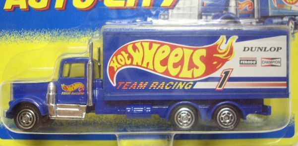 画像: 1994 AUTO CITY HAULER 【HOT WHEELS TEAM RACING】　RACEE TEAM BLUE/C2 (CORGIキャスト/MATTELブランド)