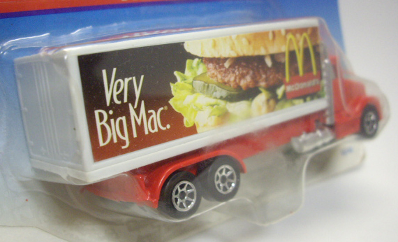 画像: 1996 HW HAULERS 【McDONALD'S (BIG MAC)】　RED-WHITE/7SP