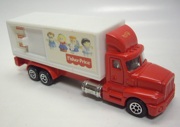 画像: LOOSE - 1996 HW HAULERS 【FISHER-PRICE】　RED-WHITE/7SP