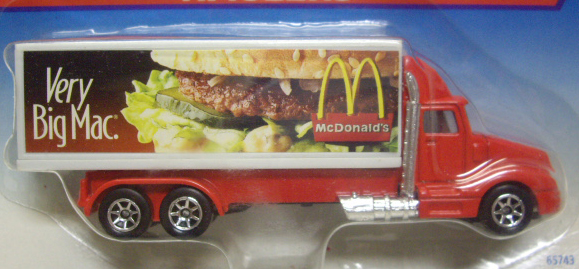 画像: 1996 HW HAULERS 【McDONALD'S (BIG MAC)】　RED-WHITE/7SP