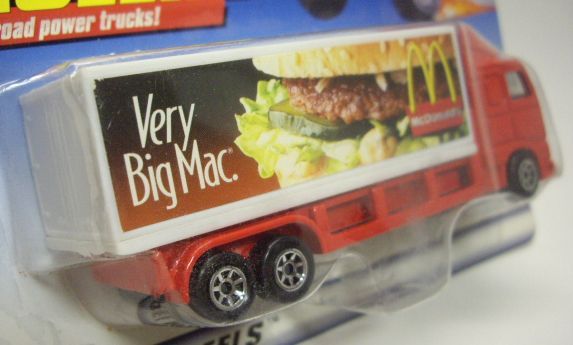 画像: 1998 HW HAULERS 【McDONALD'S (BIG MAC)】　RED-WHITE/7SP