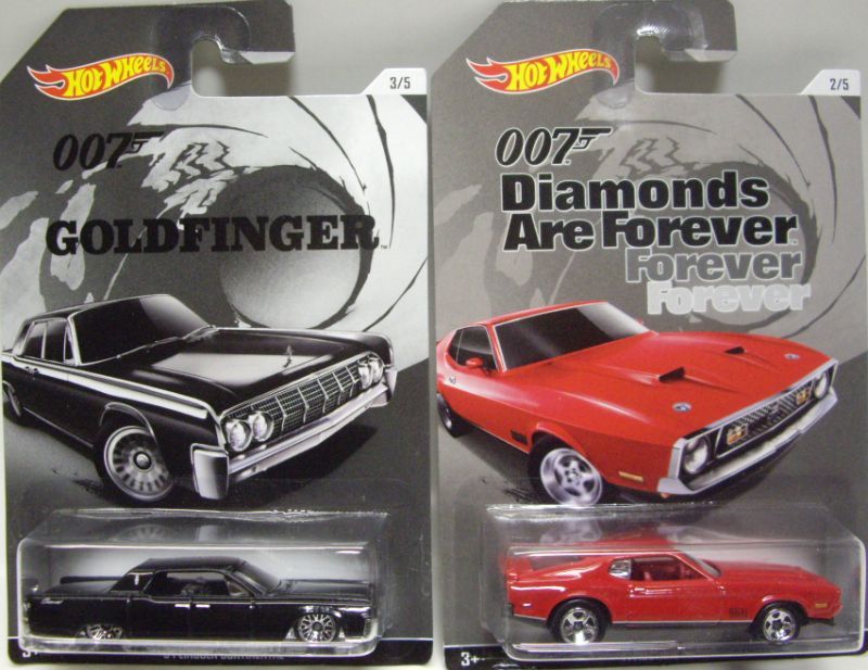 画像: 2015 WALMART EXCLUSIVE - 007 JAMES BOND 【5種セット】 ASTON MARTIN DBS/'71 MUSTANG MACH 1/'64 LINCOLN CONTINENTAL/ASTON MARTIN 1963 DB5/LOTUS ESPRIT S1