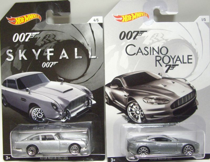 画像: 2015 WALMART EXCLUSIVE - 007 JAMES BOND 【5種セット】 ASTON MARTIN DBS/'71 MUSTANG MACH 1/'64 LINCOLN CONTINENTAL/ASTON MARTIN 1963 DB5/LOTUS ESPRIT S1