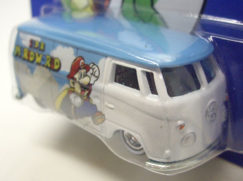 画像: 2015 POP CULTURE - MARIO BROTHERS 【VOLKSWAGEN T1 PANEL BUS】 WHITE-LT.BLUE/RR