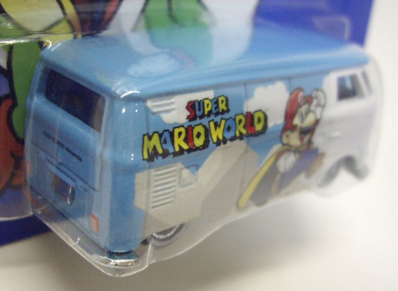 画像: 2015 POP CULTURE - MARIO BROTHERS 【VOLKSWAGEN T1 PANEL BUS】 WHITE-LT.BLUE/RR