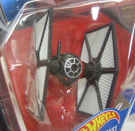 画像: 2015 HW STAR WARS STARSHIP 【"FIRST ORDER SPECIAL FORCES" TIE FIGHTER】　BLACK (BLACK CARD)