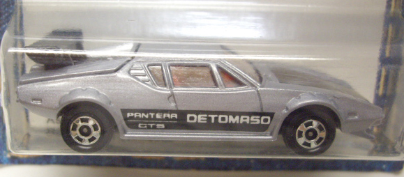 画像: TOMY POCKET CARS 【DETOMASO PANTERA】　SILVER （USトミカ）