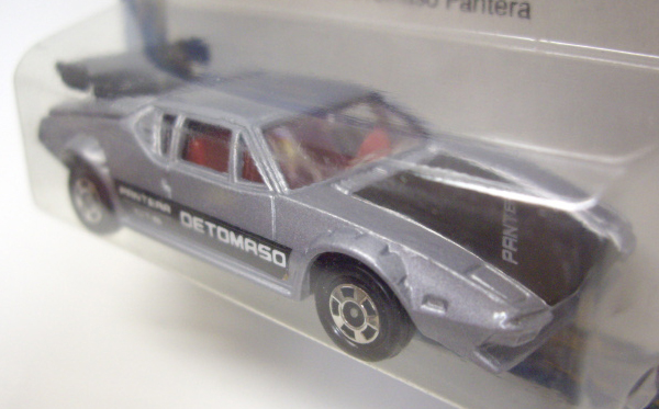 画像: TOMY POCKET CARS 【DETOMASO PANTERA】　SILVER （USトミカ）