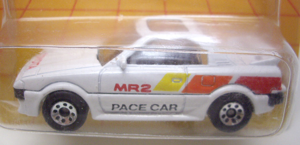 画像: 1987  【TOYOTA MR2 PACE CAR】 WHITE (MADE IN MACAU)