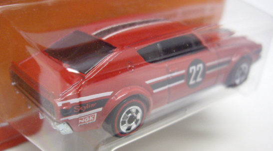 画像: 2015 HW HERITAGE - REDLINE 【NISSAN SKYLINE 2000GT-R(ケンメリ）】 RED/RL