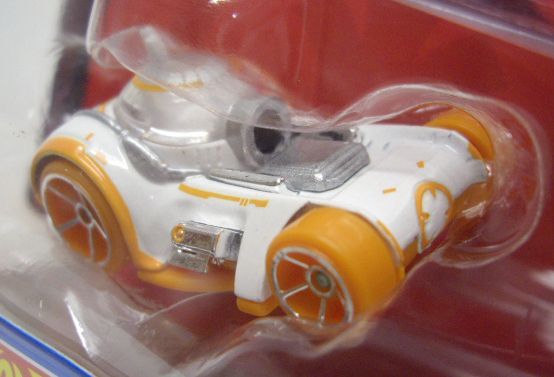 画像: 2015 HW STAR WARS 【BB-8】　WHITE-ORANGE/O5 (2015 BLACK CARD)