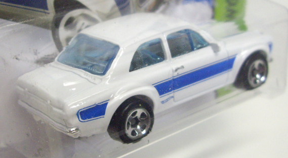 画像: 【(FAST & FURIOUS) '70 FORD ESCORT RS1600】　WHITE/5SP (NEW CAST) (インターナショナル・ショートカード) 