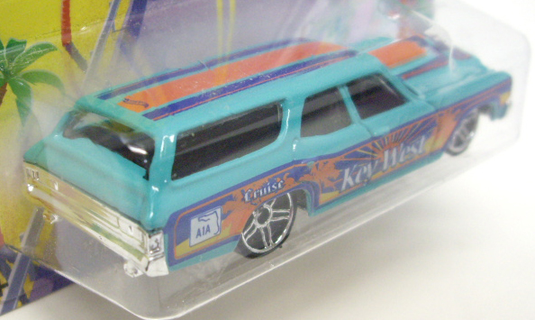 画像: 2015 WALMART EXCLUSIVE - HW ROAD TRIPPIN' 【'70 CHEVELLE SS WAGON】 AQUA/PR5