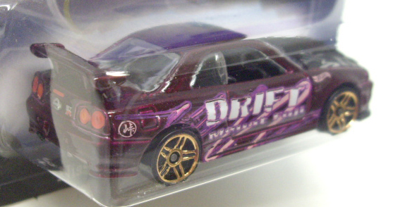 画像: 2015 WALMART EXCLUSIVE - HW ROAD TRIPPIN' 【NISSAN SKYLINE GT-R (R34)】 MAROON/5SP (MT.FUJI)