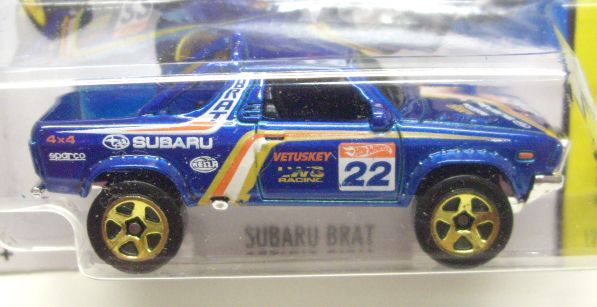 画像: 【SUBARU BRAT】　MET.BLUE/5SP (インターナショナル・ショートカード) 