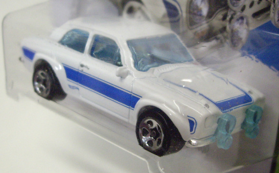 画像: 【(FAST & FURIOUS) '70 FORD ESCORT RS1600】　WHITE/5SP (NEW CAST) (インターナショナル・ショートカード) 