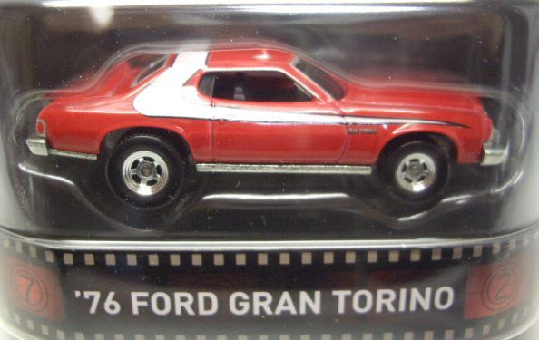 画像: 2015 RETRO ENTERTAINMENT "HOBBY EXCLUSIVE" 【'76 FORD GRAN TORINO】 RED/RR (STARSKY & HUTCH) (NEW CAST) 