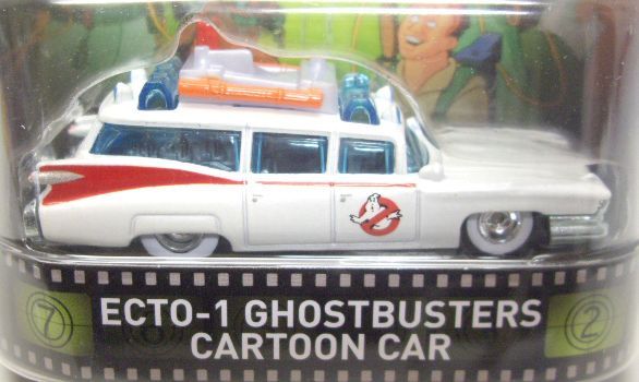 画像: 2015 RETRO ENTERTAINMENT "HOBBY EXCLUSIVE" 【ECTO-1 GHOSTBUSTERS CARTOON CAR】 WHITE/RR (THE REAL GHOSTBUSTERS) (NEW CAST) 