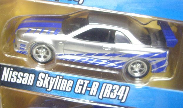 画像: JADA 1/55 FAST & FURIOUS 【BRIAN'S RIDES 3 PACK】　NISSAN SKYLINE GT-R(R35)/NISSAN SKYLINE GT-R(R34)/NISSAN SKYLINE GT-R(R34)