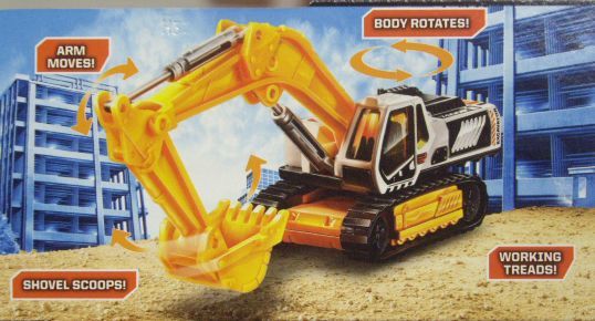 画像: 2016 REAL WORKING RIGS 【MBX EXCAVATOR】 WHITE-ORANGE