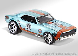 画像: PRE-ORDER 2015 RLC GULF RACING 【'67 CAMARO】 SPEC.GULF POWDER BLUE/RR (2016年1月以降入荷予定）