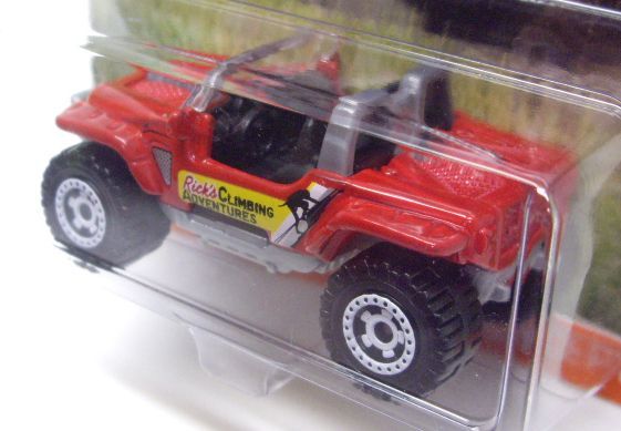 画像: 2015 MATCHBOX WALMART EXCLUSIVE "JEEP SERIES"【JEEP HURRICANE CONCEPT】 RED (予約不可）