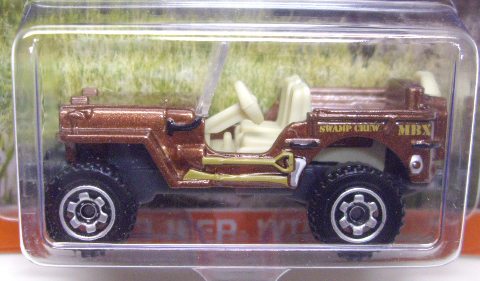 画像: 2015 MATCHBOX WALMART EXCLUSIVE "JEEP SERIES"【'43 JEEP WILLYS】 BROWN (予約不可）