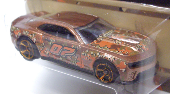 画像: 2015 WALMART EXCLUSIVE - CAMOUFLAGE SERIES 【'12 CAMARO ZL1 CONCEPT】 CAMO BROWN/MC5 