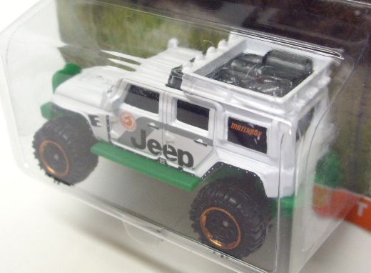 画像: 2015 MATCHBOX WALMART EXCLUSIVE "JEEP SERIES"【JEEP WRANGLER SUPERLIFT】 WHITE (予約不可）