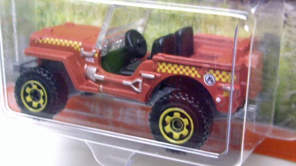 画像: 2015 MATCHBOX WALMART EXCLUSIVE "JEEP SERIES"【'43 JEEP WILLYS】 FLAT BRICK (予約不可）