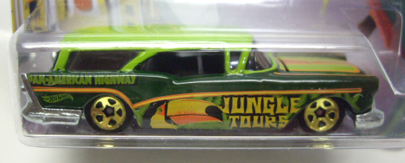 画像: 2015 WALMART EXCLUSIVE - HW ROAD TRIPPIN' 【'57 BUICK】 GREEN/5SP (予約不可）