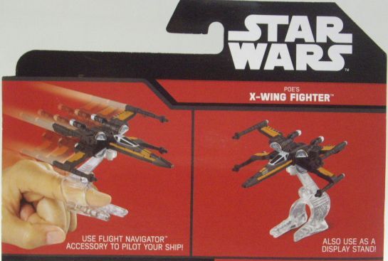 画像: 2015 HW STAR WARS STARSHIP 【"POE'S" X-WING FIGHTER (OPEN WING)】　BLACK (BLACK CARD)