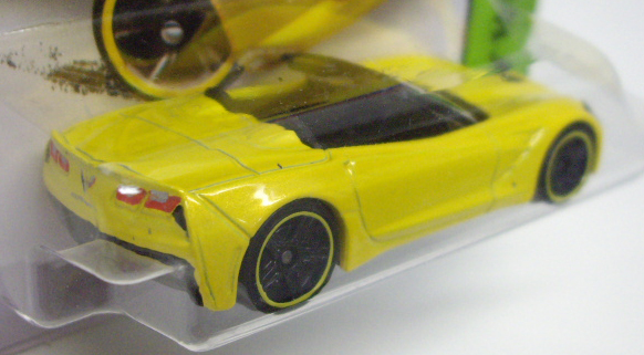 画像: 【'14 CORVETTE STINGRAY】　YELLOW/PR5 (インターナショナル・ショートカード) 