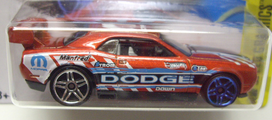 画像: 【DODGE CHALLENGER DRIFT CAR】 MET.ORANGE/PR5   (インターナショナル・ショートカード) 