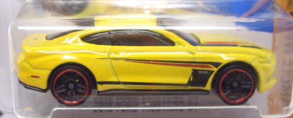 画像: 【2015 FORD MUSTANG GT】 YELLOW/PR5  (インターナショナル・ショートカード) 