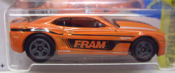 画像: 【'13 CHEVROLET COPO CAMARO】 ORANGE/5SP (FRAM TAMPO)  (インターナショナル・ショートカード) 