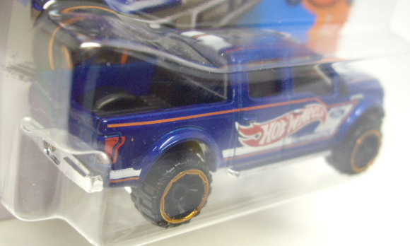 画像: 【'15 FORD F-150】 BLUE/OR6SP (HOT WHEELS TAMPO)  (インターナショナル・ショートカード) 