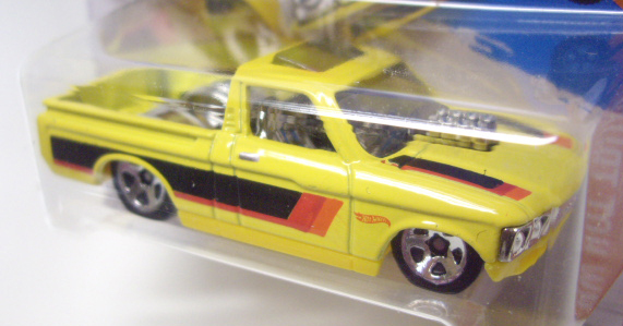 画像: 【CUSTOM '72 CHEVY LUV】 YELLOW/5SP (NEW CAST)  (インターナショナル・ショートカード) 