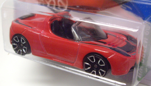 画像: 【TESLA ROADSTER】 RED/FTE2  (インターナショナル・ショートカード) 